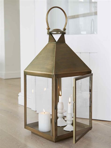 nordic metal house lantern|Extra Large Antique Brass Lantern .